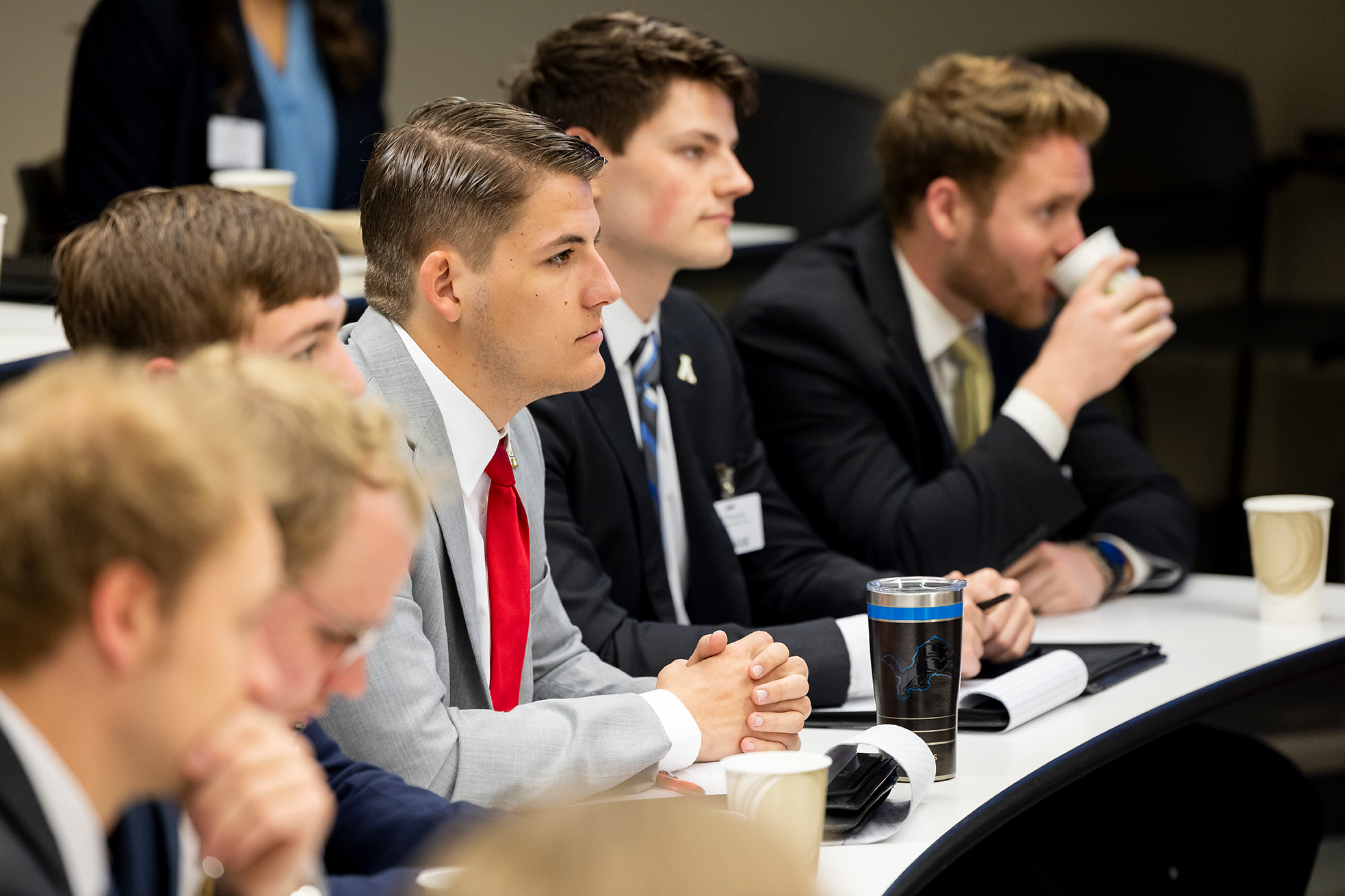 WCOB students at Boyles Distinguished Lecture